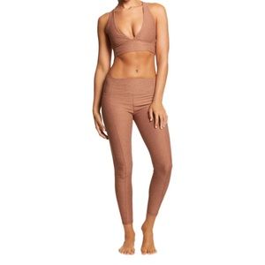 NWT Varley Hayden Tight in Rust, Size Medium